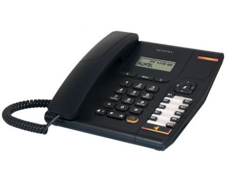 Alcatel TEMPORIS 880 Analog Corded Phone - Black 