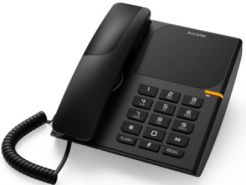 Alcatel T28 CE Analog Corded Phone - Black 