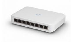 Ubiquiti USW-Lite-8-PoE  Switch Lite 8 PoE Fully managed Layer 2 switch with (8) Gigabit Ethernet ports in a compact form factor. 