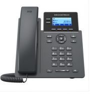 Grandstream GRP2602G 2-Line Essential IP Phone with 4 SIP accounts, PoE support and 2 gigabit ethernet ports, without PSU.