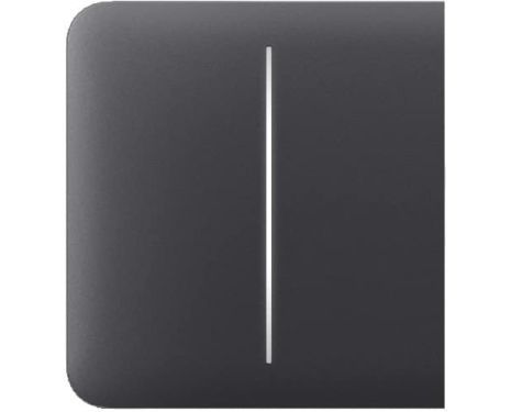 AJAX SIDEBUTTON GRAPHITE 2-GANG