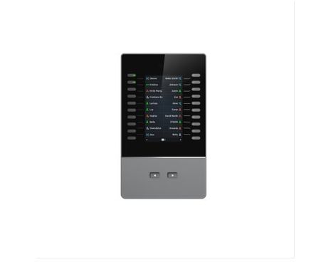 Grandstream GBX20-EXT GBX20 Expansion Module adds 40 programmable multi-purpose keys to Grandstream GRP2615 or GXV3350.