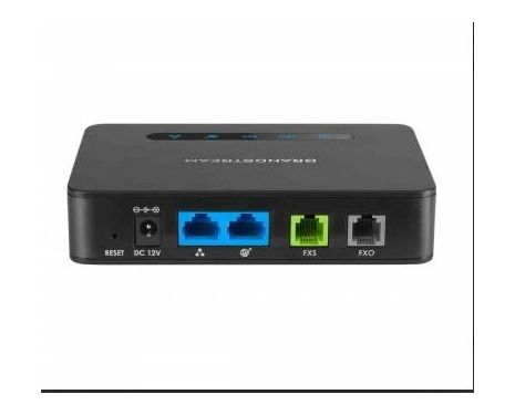 Grandsteam HT-813  is an analog telephone adapter that features 1 analog telephone FXS port and 1 PSTN line FXO port. 