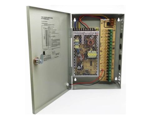 SN1812-18 ΚΕΝΤΡΙΚΟ ΤΡΟΦΟΔΟΤΙΚΟ MEANWELL 18 ΚΑΝΑΛΙΩΝ 12V 12.5A