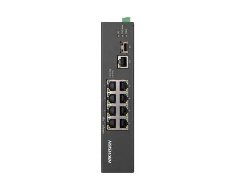 HIKVISION DS-3T0310HP-E/HS Layer 2 unmanaged 10 port Switch, για τοποθέτηση και σε ράγα