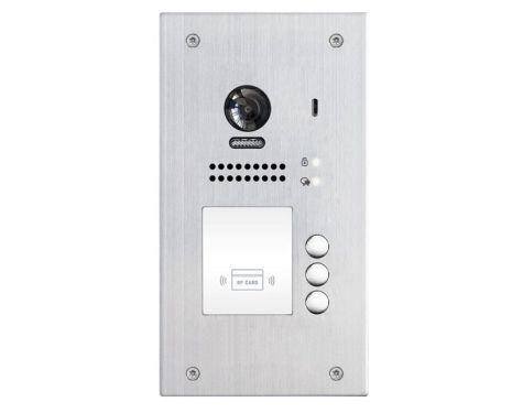 SB DT 607F FE/ID/S3 ΜΠΟΥΤΟΝΙΕΡΑ ΘΥΡΟΤΗΛΕΟΡΑΣΗΣ Ευρυγώνια κάμερα 170⁰ , Ενσωματωμένο card reader 