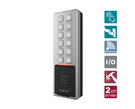 DS-K1T805MBFWX Αυτόνομο τερματικό ελέγχου πρόσβασης (access control) με χρήση δακτυλικών αποτυπωμάτων 