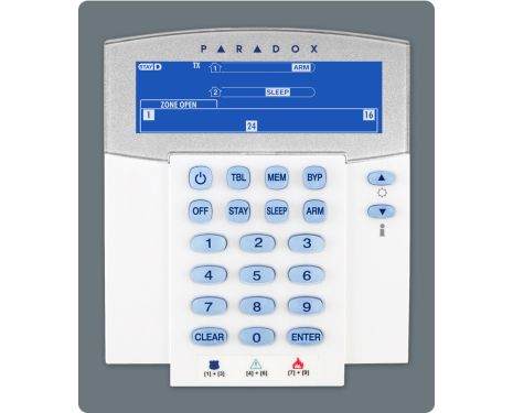 K38 LCD 868MHz  ασύρματο πληκτρολόγιο 32 ζωνών Icon