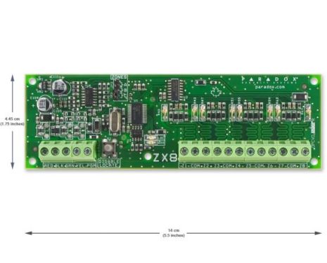 ZX8 Πλακέτα επέκτασης 8 ζωνών  Paradox