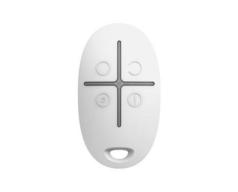 Ajax SpaceControl (White) Τηλεχειριστήριο με πλήκτρο πανικού