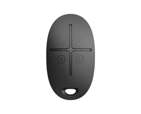 Ajax SpaceControl (Black) Τηλεχειριστήριο με πλήκτρο πανικού