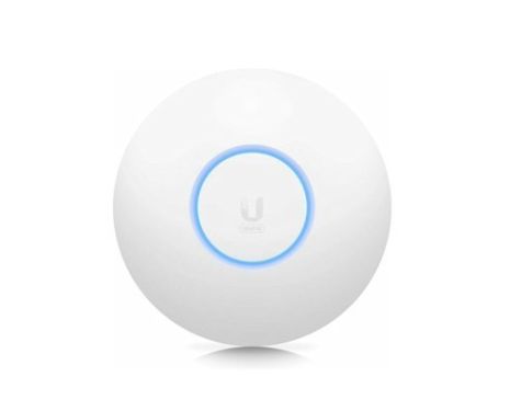 Ubiquiti U7-Pro-Max UniFi 7-PRO-Max Indoor, tri-band WiFi access point. Support 802.11a/b/g/n/ac/ax/be (WiFi 6/6E, WiFi 7), 5 GHz bandwidth up to 8600 Mbps, 2.4 GHz bandwidth up to 688Mbps, 6 GHz bandwidth up to 5760 Mbps, 2.5-Gigabit LAN port.