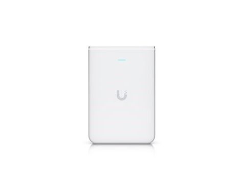 Ubiquiti U7-Pro-Wall Indoor Wall mount. Indoor WiFi 7 AP. Support 802.11ac/b/g/ax/be, 5 GHz bandwidth up to 4300 Mbps, 2.4 GHz bandwidth up to 688Mbps, 6 GHz bandwidth up to 5760 Mbps, 2.5-Gigabit LAN port.