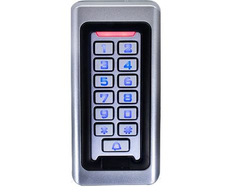 Κ2ΕΜ-W KEYPAD WATERPROOF Αυτόνομος ελεγκτής πρόσβασης, Αδιάβροχο, πλήρως προγραμματιζόμενος από το πληκ/γιο 2000 χρήστες