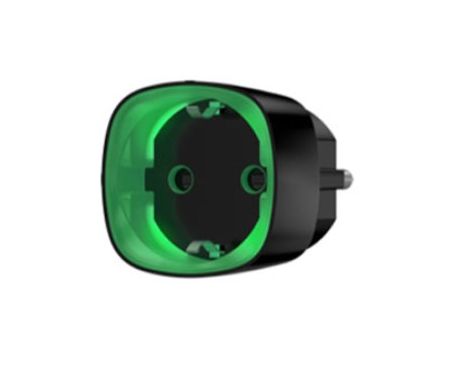 Ajax Socket (Black) Ασύρματη έξυπνη πρίζα με ένδειξη κατανάλωσης