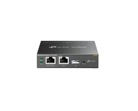 TP-Link OC200 Omada Cloud Controller, Centralized Management for up to 100 Omada EAPs, JetStream switchs and SafeStream routers. 2 Fast Ethernet Port, 1 USB 2.0 Port, 1 Mirco-USB Port, Powered by 802.3af PoE or Micro-USB Power Adapter, Desktop Steel Case.