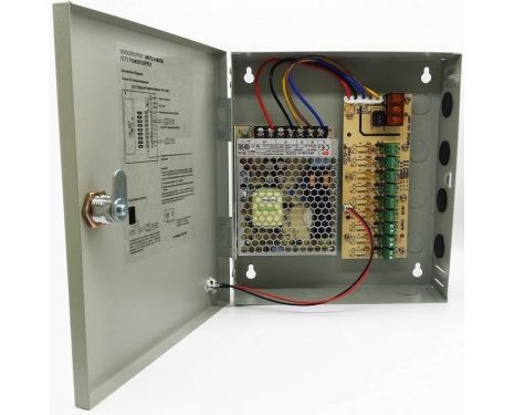 SN1204-9 MEANWELL 9 ΚΑΝΑΛΙΩΝ 4.2A Προστασία από υπερφόρτωση-υπέρταση Ενσωματωμενο τροφοδοτικό MEANWELL.