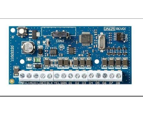 HSM2208 Πλακέτα επέκτασης 8 προγραμματιζόμενων εξόδων (PGM) χαμηλής ισχύος