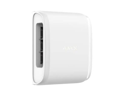 AJAX DUALCURTAIN OUTDOOR WHITE Ασύρματος εξωτερικός ανιχνευτής κίνησης τύπου κουρτίνας