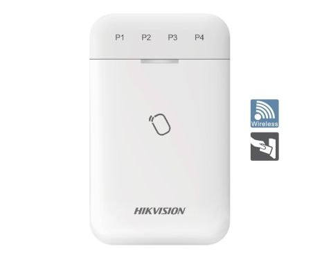 HIKVISION DS-PT1-WE ασύρματος proximity reader για όπλιση / αφόπλιση πίνακα AX PRO,