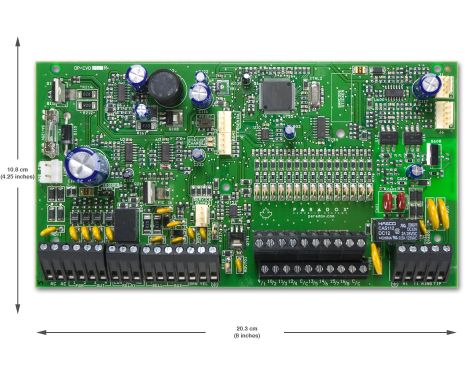 Paradox SP7000+GR   PCB Πλακέτα συναγερμού 16 ζωνών Ελληνικής αντιπροσωπείας