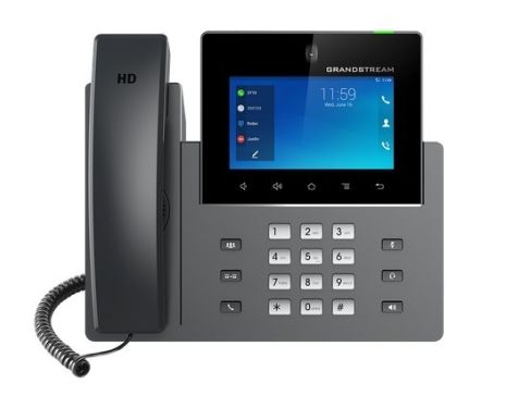 Grandstream GXV3350 IP Video Phone 16 γραμμές, έως και 16 λογαριασμοί SIP Οθόνη 5.0” (1280x720) capacitive 5-point touch HD TFT LCD