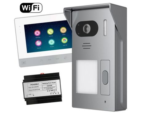 CGATE KIT GEO WIFI ΜΙΑ ΚΛΗΣΗ KIT Θυροτηλεόρασης 