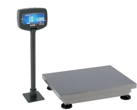 ELZAB Vega 2 6/15KG με καλάθι εγκατάστασης για την συγχώνευση του ζυγού στον πάγκο.