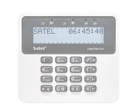Satel STL-PRFLCD Πληκτρολόγιο LCD για τους πίνακες PERFECTA