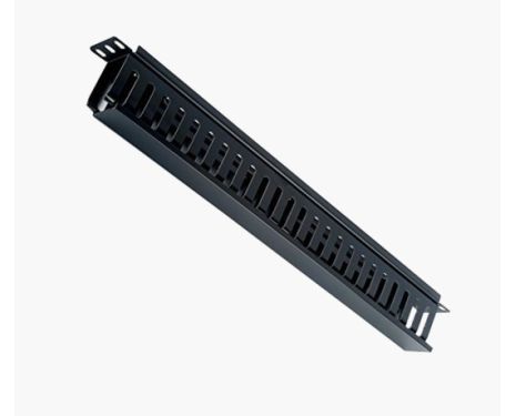  SWPCABLERING1U Πλαστικός οργανωτής καλωδίων 1U για rack 19