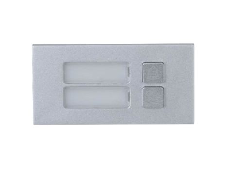 VTO4202F-MB2 module Dahua με 2 κουμπία, για επεκτάσιμη μπουτονιέρα (Modular) 2 καλωδίων ή PoE. 