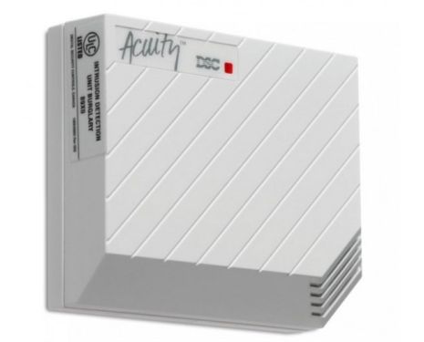 DSC AC-101  Ανιχνευτής θραύσης κρυστάλλων με εμβέλεια ανίχνευσης 10m, ψηφιακή ανάλυση ήχων (DSA), μπορεί να τοποθετηθεί σε τοίχο ή σε οροφή. 