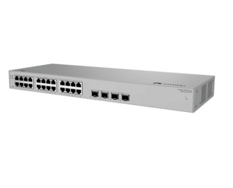 Huawei S220S-24T4J 24-port L2 Managed switch with 24 GE ports, 4x 2.5G SFP, built-in AC power, Fanless, 19” rackmount