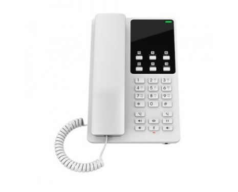  Grandstream GHP620 Compact Hotel IP Deskphone - White